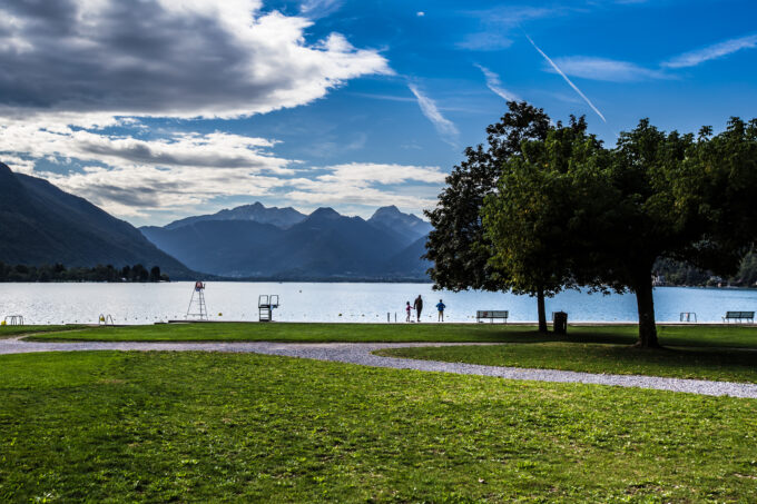 Meilleure plage à annecy - Talloires